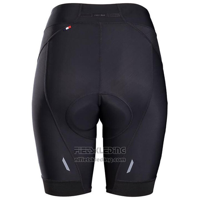 2020 Fietskleding Vrouw Bontrage Fuchsia Donker Blauw Korte Mouwen en Koersbroek