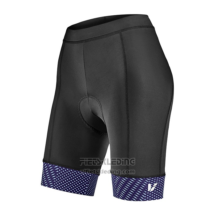 2022 Fietskleding Vrouw Liv Diep Blauw Korte Mouwen en Koersbroek
