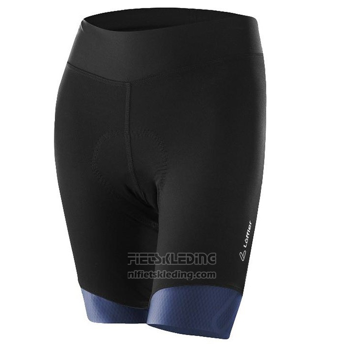 2020 Fietskleding Vrouw Loffler Roze Blauw Zwart Korte Mouwen en Koersbroek