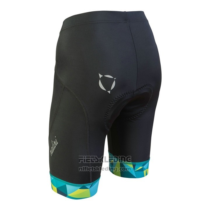 2018 Fietskleding Vrouw Nalini Chic Groen Korte Mouwen en Koersbroek