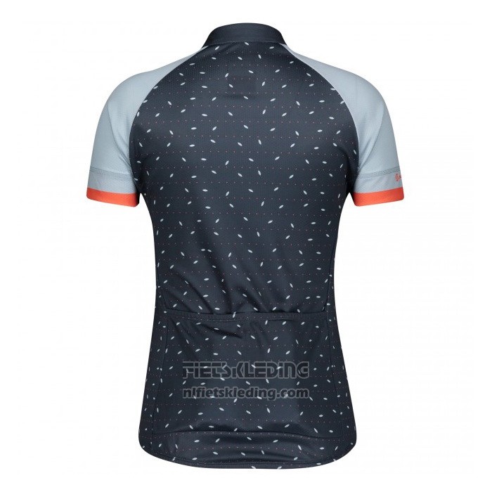 2021 Fietskleding Vrouw Scott Grijs Blauw Korte Mouwen en Koersbroek
