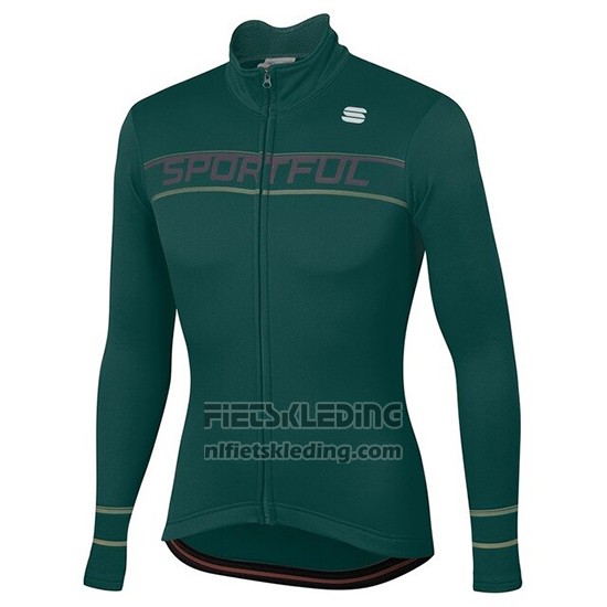 2020 Fietskleding Vrouw Sportful Groen Lange Mouwen en Koersbroek