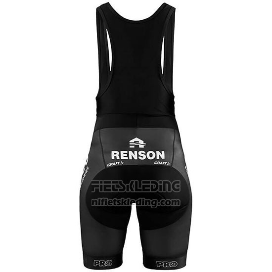 2019 Fietskleding Vrouw Sunweb Oranje Wit Korte Mouwen en Koersbroek