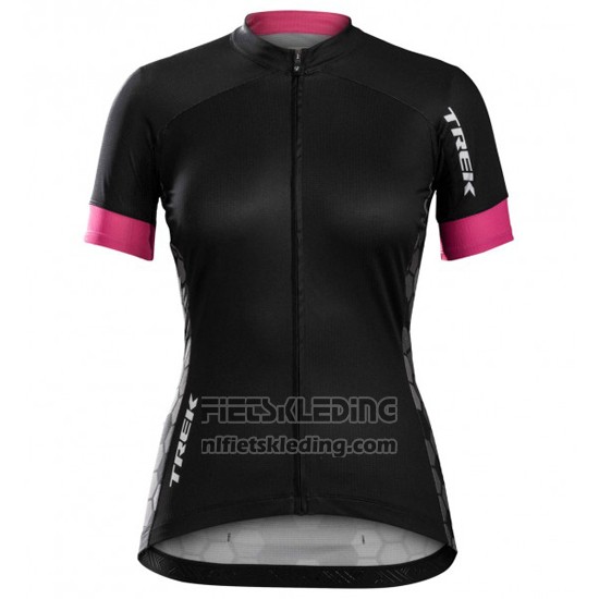 2016 Fietskleding Vrouw Trek Zwart en Wit Korte Mouwen en Koersbroek