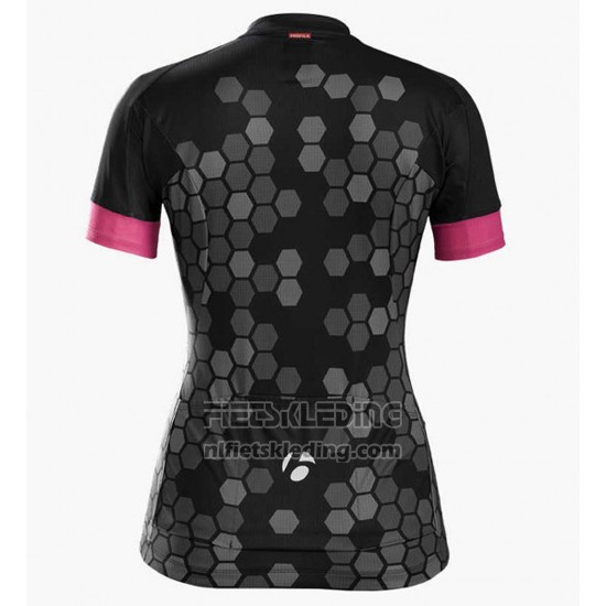 2016 Fietskleding Vrouw Trek Zwart en Wit Korte Mouwen en Koersbroek