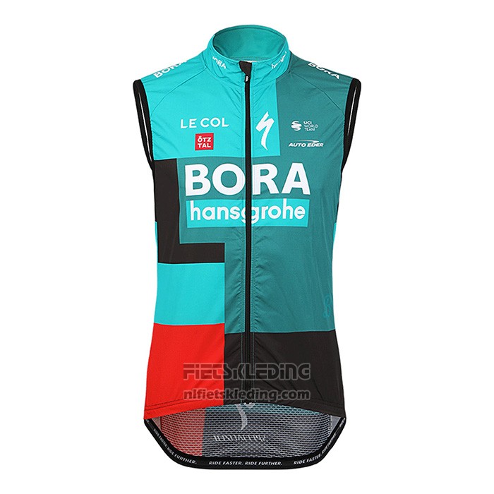 2022 Windvest Bora-Hansgrone Groen Korte Mouwen en Koersbroek