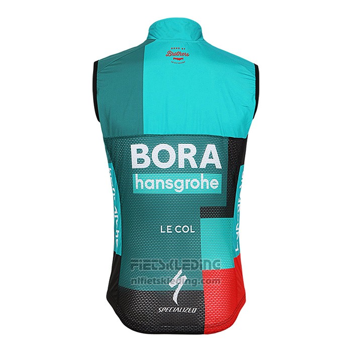 2022 Windvest Bora-Hansgrone Groen Korte Mouwen en Koersbroek